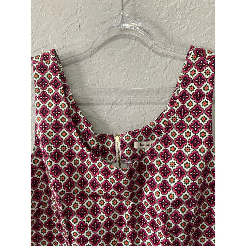 Laundry By Design Geometric Shift Sleeveless Dres… - image 3